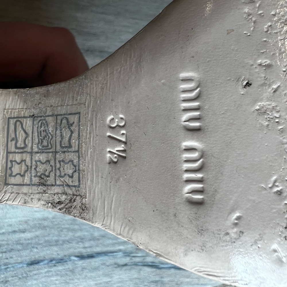 Miu Miu Platforms. Size 7.5 - image 7